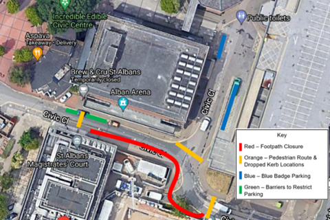 Parking roads and transport St Albans City and District Council